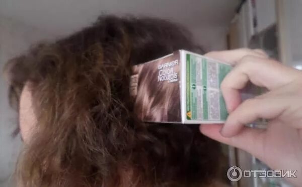 Краска для волос гарньер 7.132 фото Отзыв о Краска для волос GARNIER Color Naturals с 3 маслами Олива, Авокадо и Кар