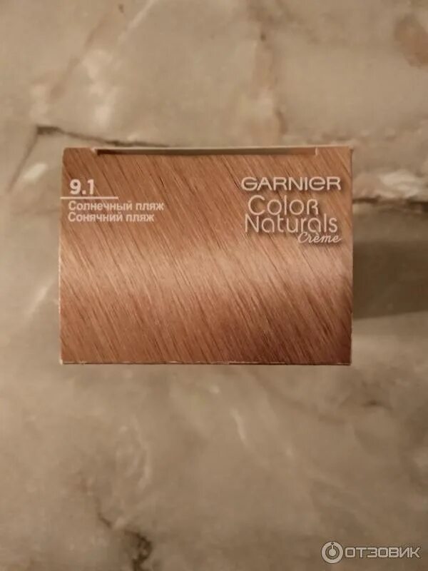 Краска для волос гарньер 9.1 фото Отзыв о Краска для волос Garnier оттенок 9.1 "Солнечный пляж" Хорошая стойкая кр