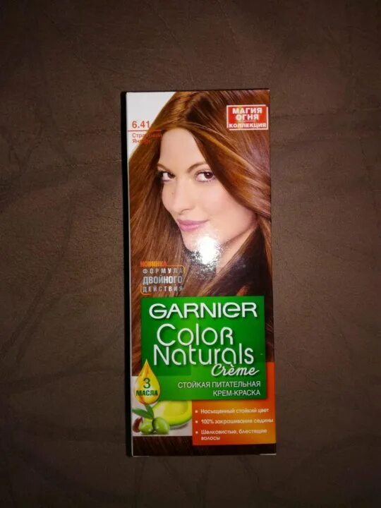 Краска цвет корица фото Краска для волос Garnier - купить в Нижнем Новгороде, цена 80 руб., продано 9 ию