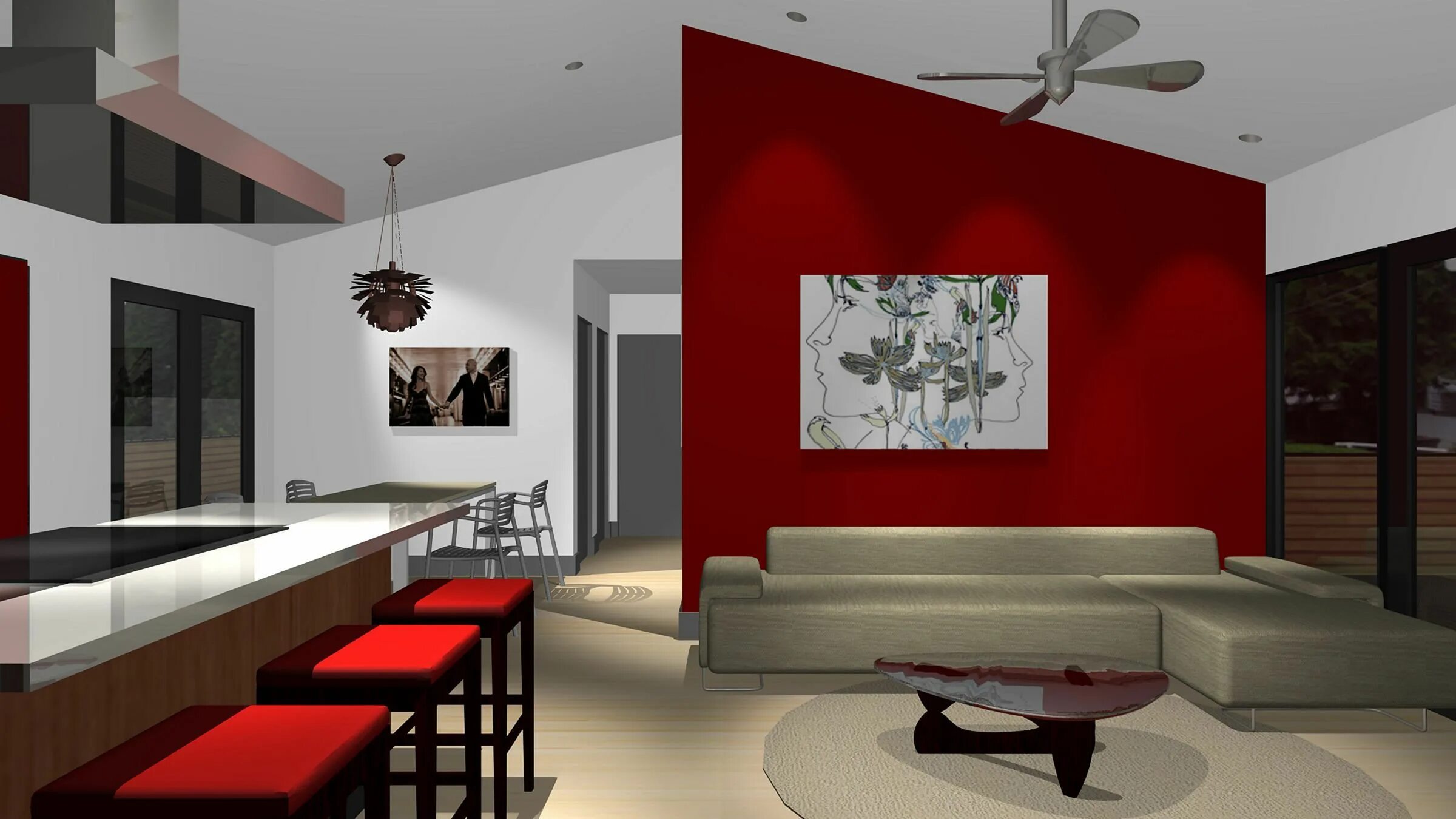 Краски дизайн интерьеров 20 Best Red Living Room Paint Color Decoration Ideas Red bedroom walls, Accent w