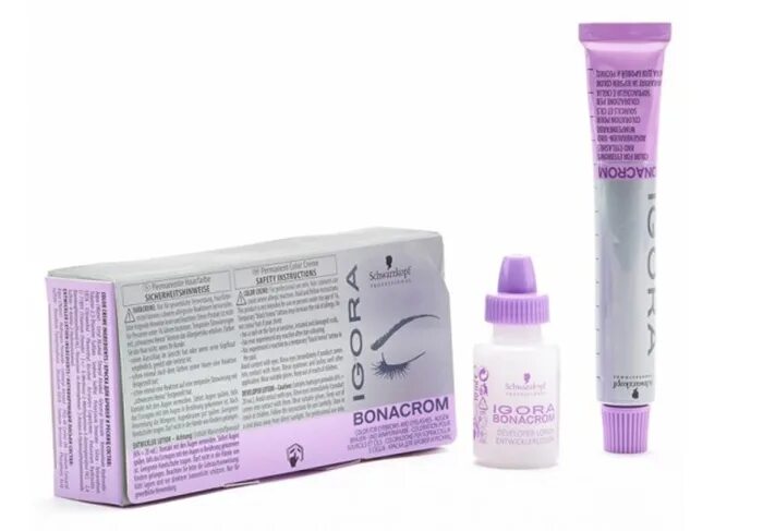 Краски для бровей и ресниц фото Schwarzkopf Bonacrom Краска Д Бровей И Ресниц, Коричневый купить в магазине Bell