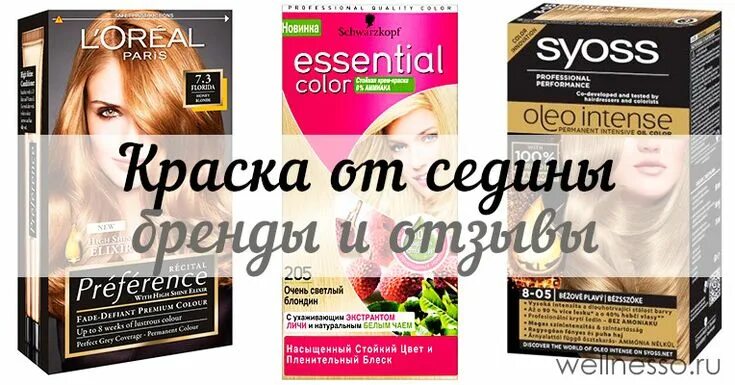 Краски лучшее для седины фото Краска для седых волос Loreal, Intense, Professional performance