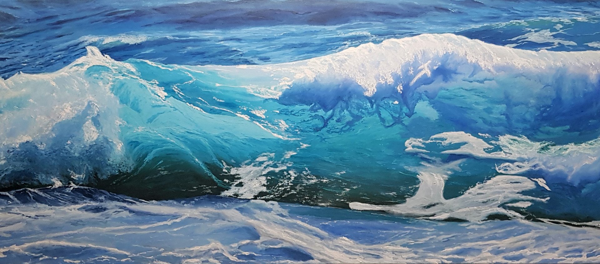 Краски моря фото Картина "Богиня морей", Мантас Наулицкас - Jose Art Gallery