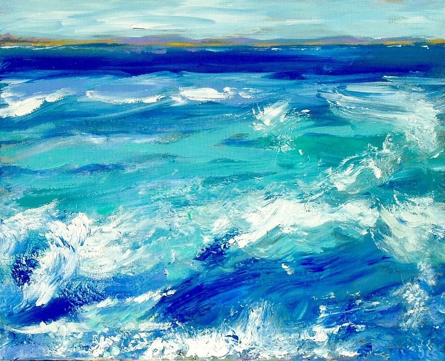 Краски моря фото expressive seascape painting - Google zoeken Ocean painting, Sea painting, Calif