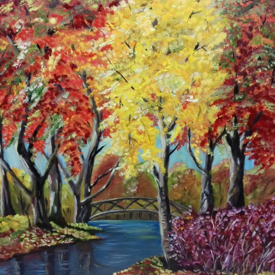 Краски осени конкурс фото Купить картину Яркая осень - Art Compass Club