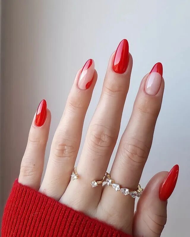 Красная база маникюр 50+ Valentine’s Day Nails Perfect For Your February Mani! - Prada & Pearls Manic