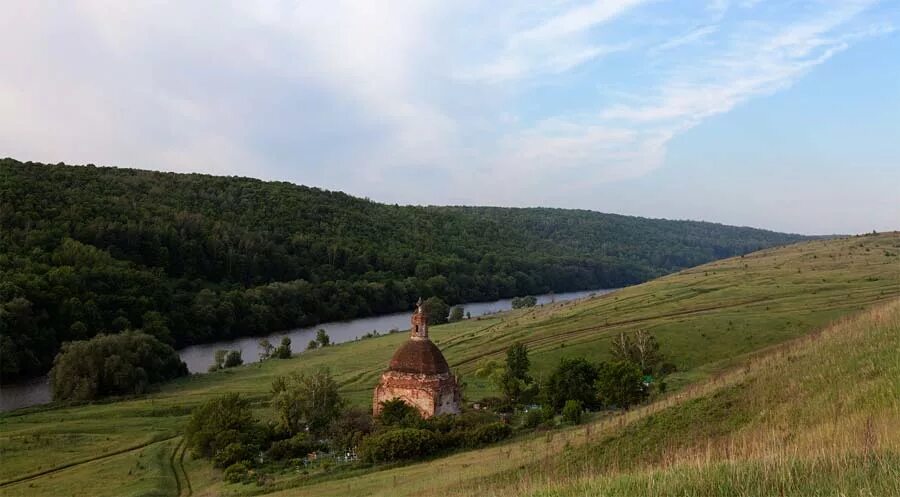 Красная гора тульская область фото Русские деревни (Руслан Ровный) / Стихи.ру