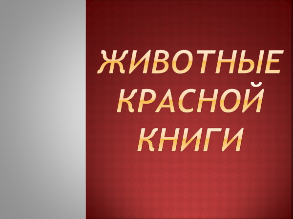 Красная книга фото для презентации Презентация Красная книга России - скачать бесплатно pptx