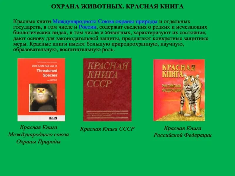 Красная книга мсоп фото Охрана животных