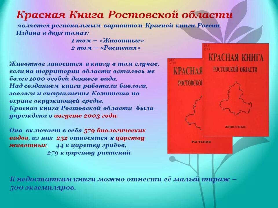 Красная книга ростовской области фото Проект красная книга ростовской области