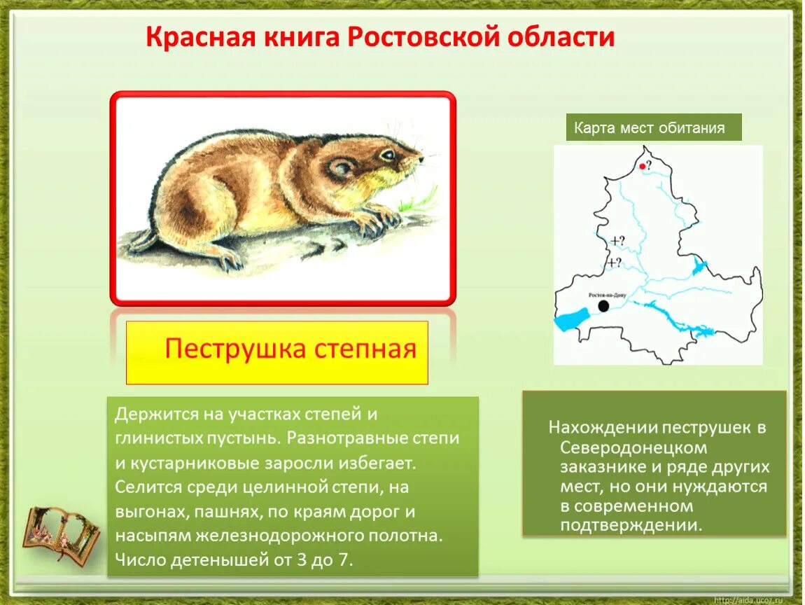 Красная книга ростовской области животные фото Презентация на тему "Красная книга Ростовской области"