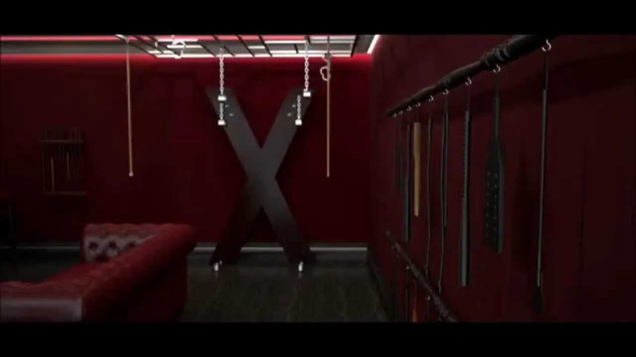Красная комната 50 оттенков фото Official Fifty Shades of Grey Trailer 3D Visuals - Jamie Dornan & Dakota Johnson