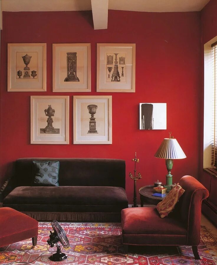 Красно коричневый цвет в интерьере DKC-17 Living room diy, Living room color, Trendy home decor