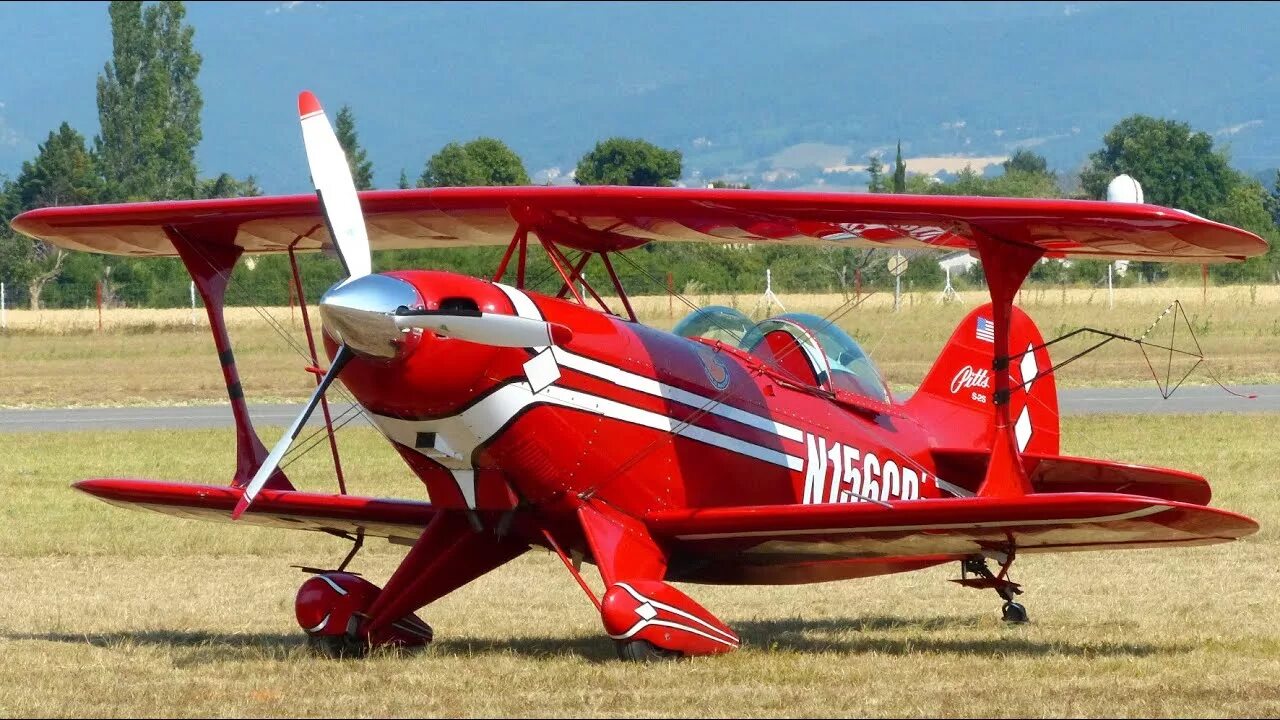 Красно оранжевый самолет с пропеллером фото Meeting aérien à l'aéroport Valence Chabeuil - YouTube
