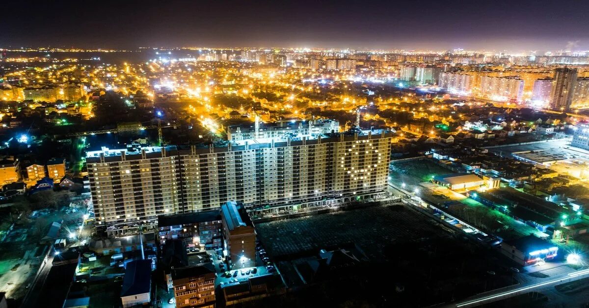 Краснодар ночью фото Krasnodar page