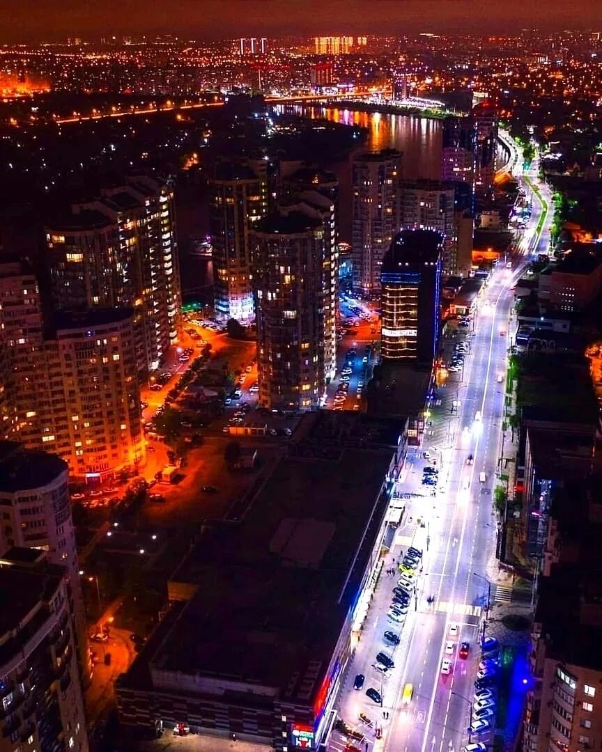 Краснодар ночью фото Good evening, Krasnodar 2022 Интересный Краснодар VK