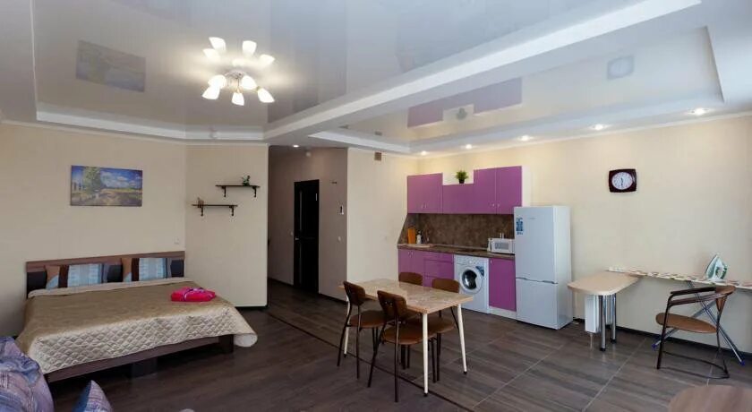 Краснодар снять студию фото Фотографии Гостиница Apartment on Krasnaya 176 12 Краснодар, все фото отеля.