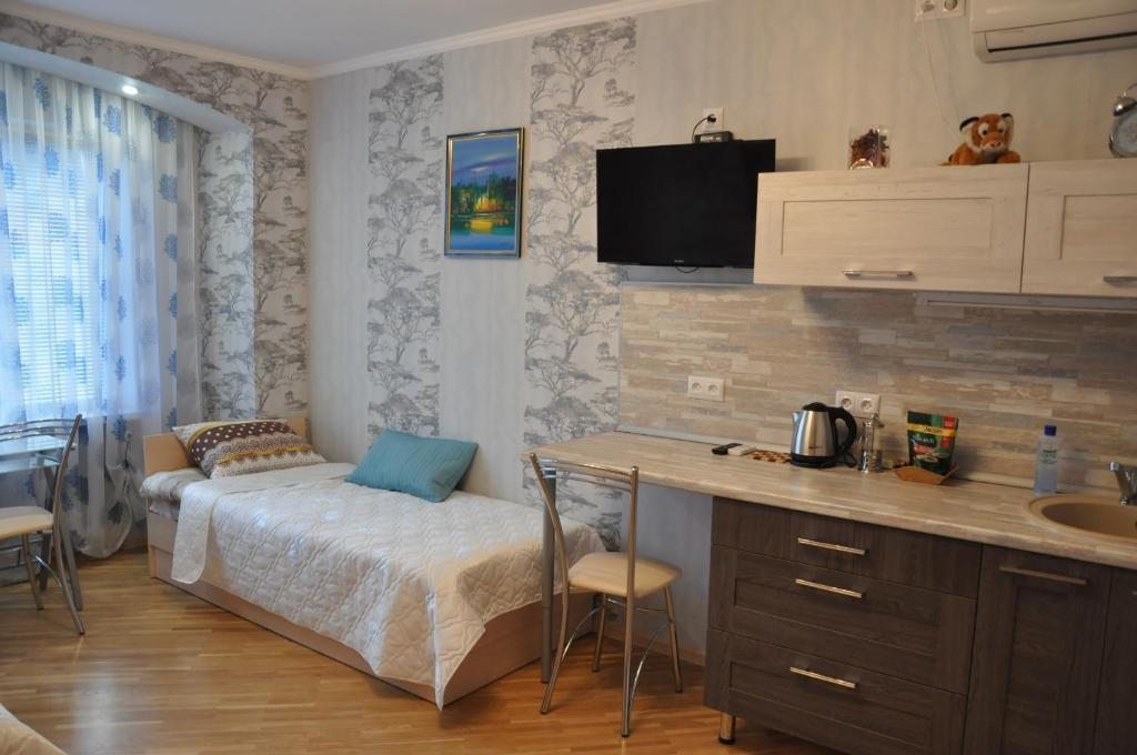 Краснодар снять студию фото Снять Апартаменты На Кубанка, 3, Краснодар, цены от 1620 руб. с парковкой посуто