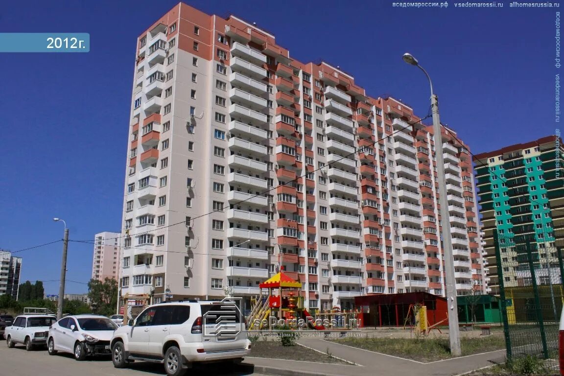Краснодар ул 75 летия победы фото Krasnodar, 40 let Pobedy st house 97/2. Apartment house