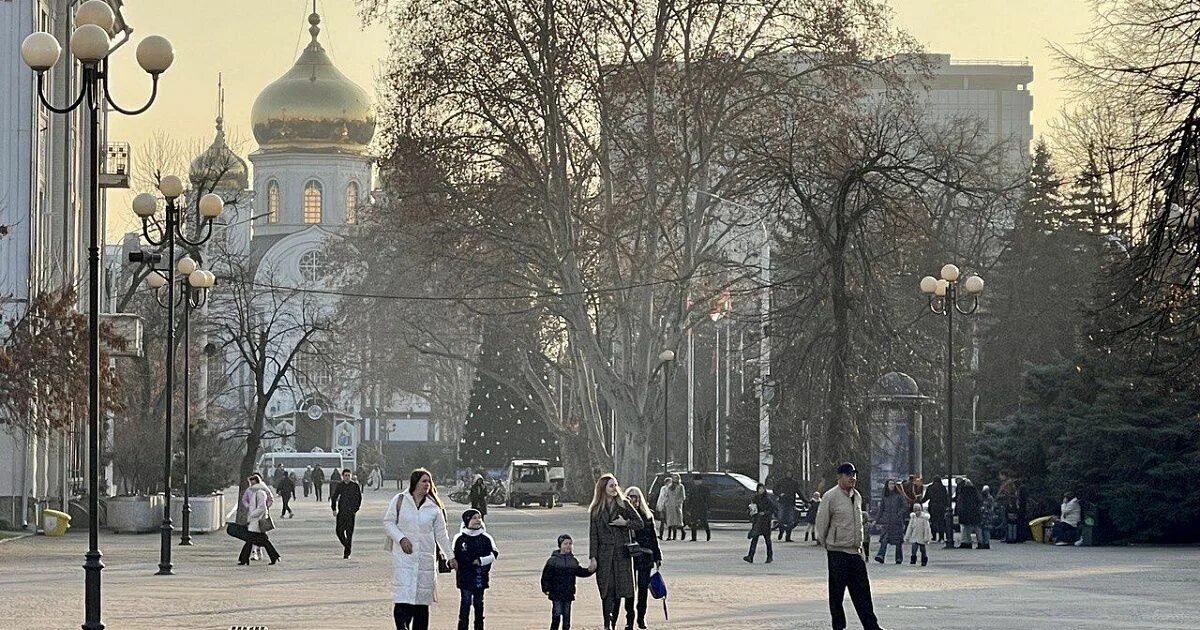 Краснодар в январе фото В Краснодарском крае на смену морозам придет потепление. 09.01.2023 г. Телеканал