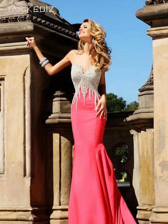 Краснодар вечерние платья цены фото Tarık Ediz 2013 abiye modelleri #1 - Moda Tasarım Prom dress with train, Evening
