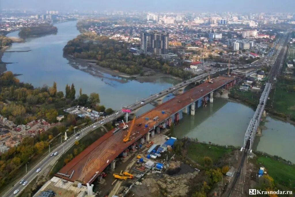 Краснодар яблоновский фото Яблоновский мост 2 - 24krasnodar.ru