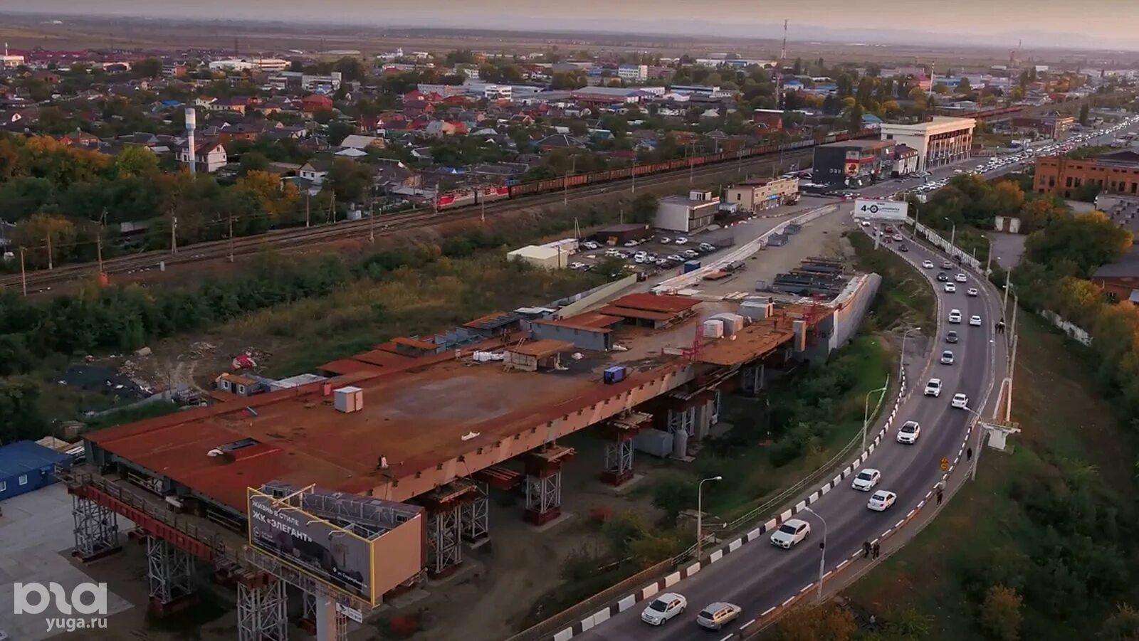 Краснодар яблоновский фото Яблоновский мост в Краснодаре откроют 17 июня