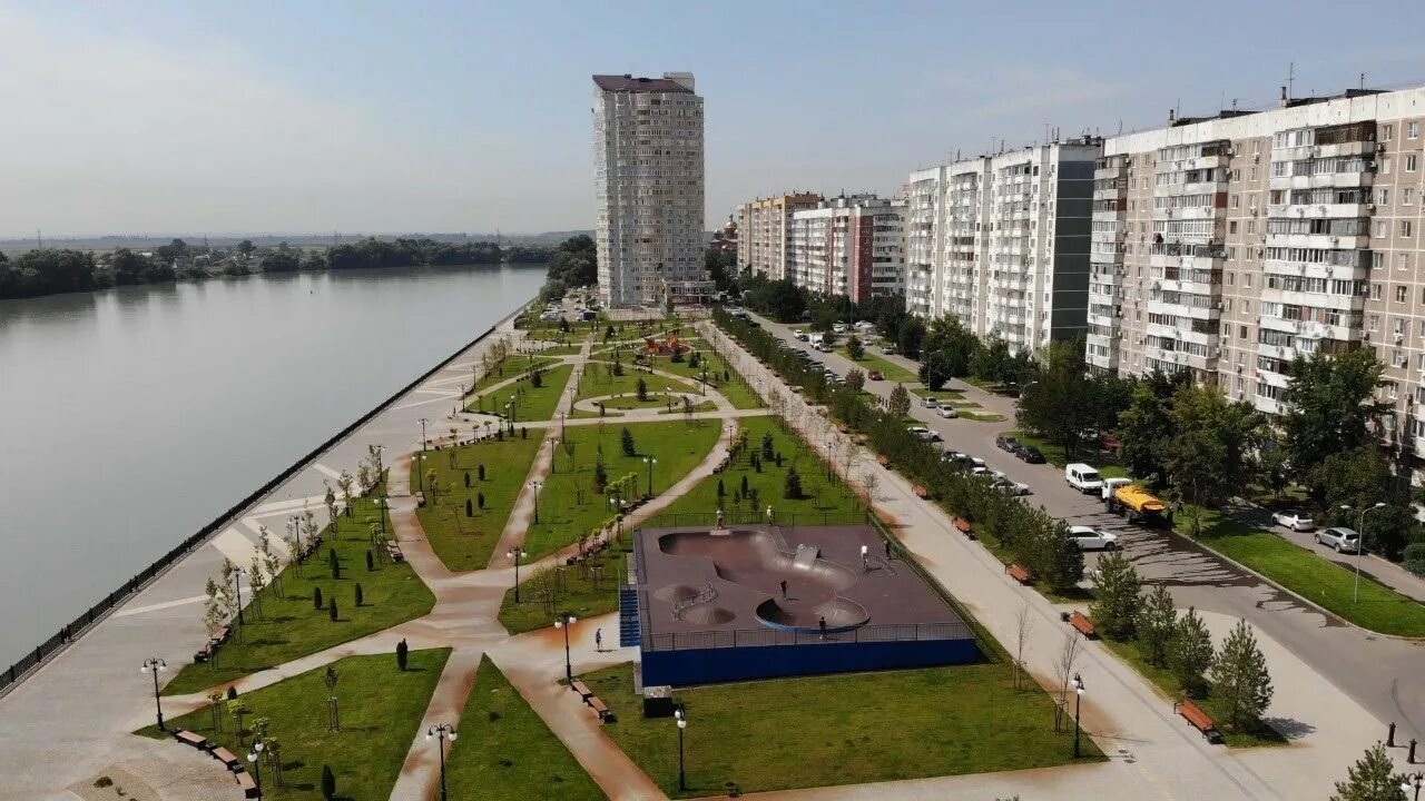 Краснодар юбилейном фото Концепция развития набережной в ЮМР - YouTube