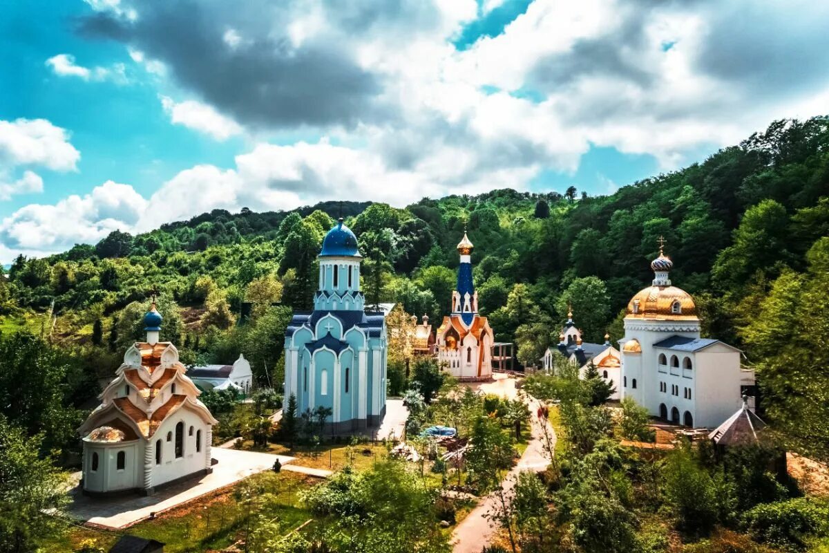 Краснодарский край фото россия Паломничество в Троице-Георгиевский женский монастырь (Лесное) - Азбука паломник