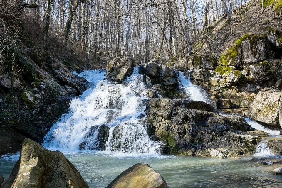 Краснодарский край горячий ключ источники фото 11. Поездка на Аюкский водопад и Фанагорийскую пещеру - УАЗ Patriot, 2,8 л, 2009