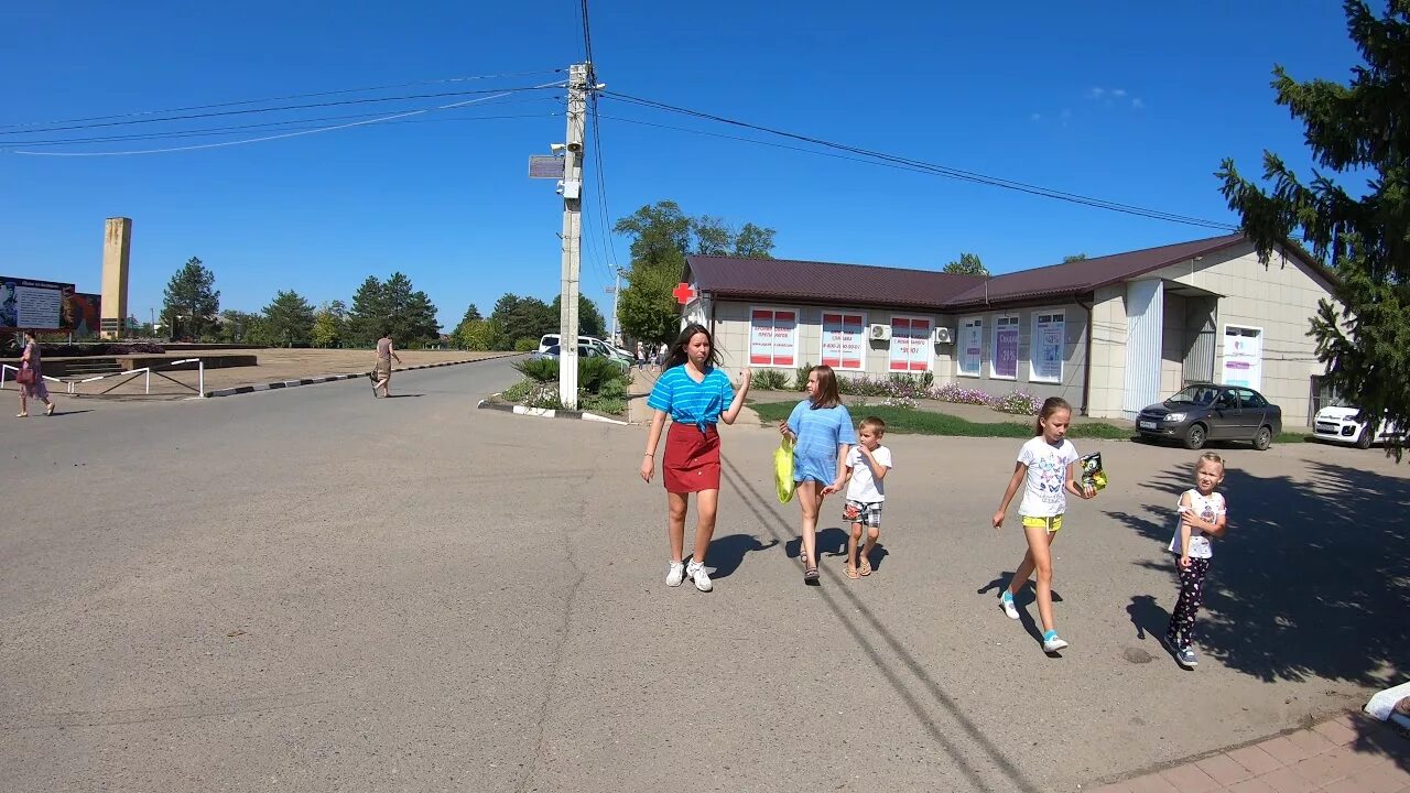 Краснодарский край каневской район станица новоминская фото Новоминская Центр - YouTube