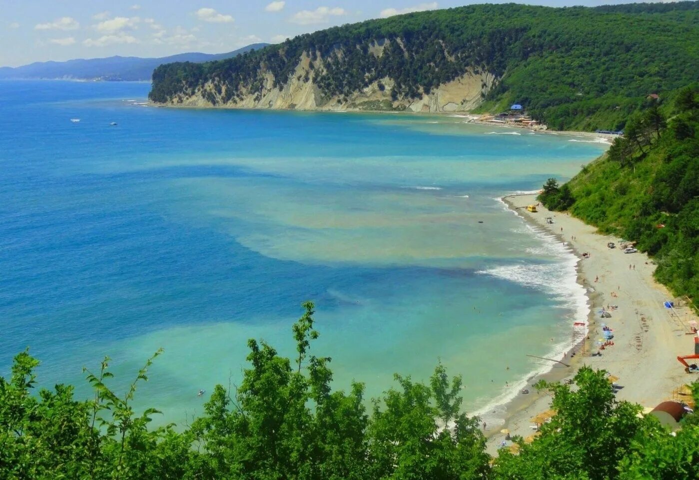 Краснодарский край пляжи фото Непривитые туристы смогут продолжить отдых в Краснодарском крае