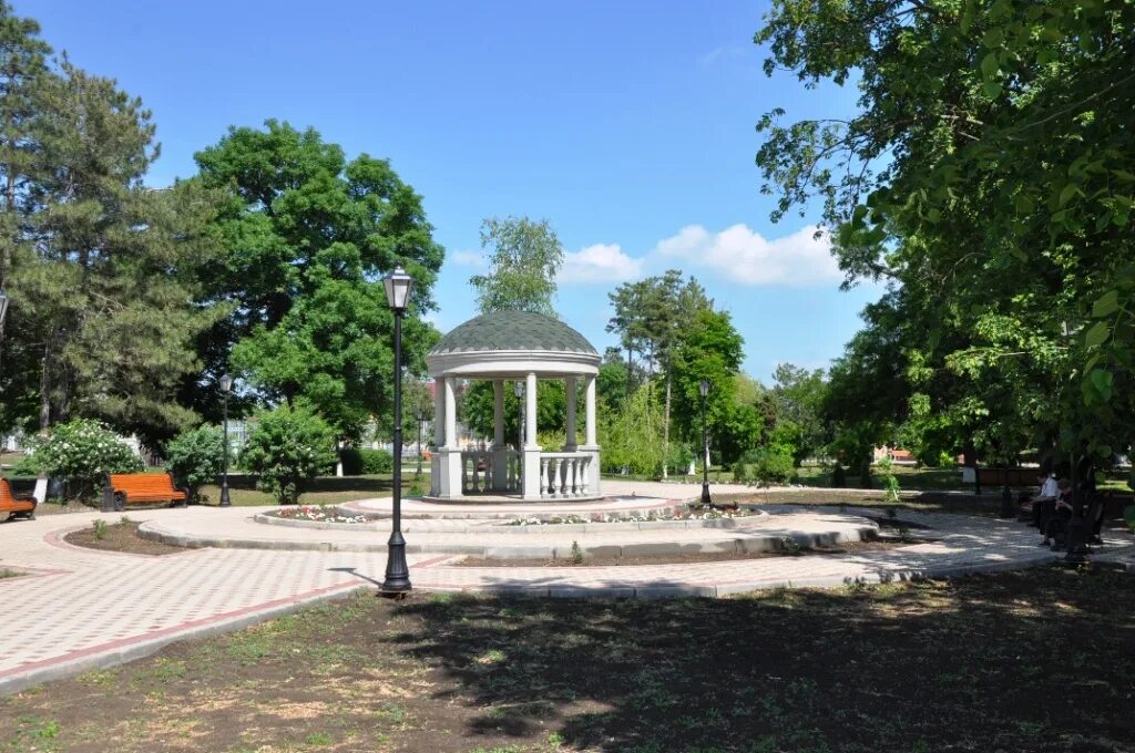 Краснодарский край село белая фото Ротонда Классика из камня Мансуровский гранит ГранитСтройКомплект ГранитСтройКом