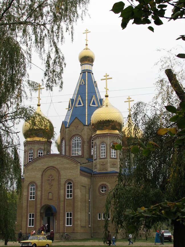 Краснодарский край село белая фото Свято-Покровский храм. / Белоглинский район, Белая Глина село. / Русские Церкви