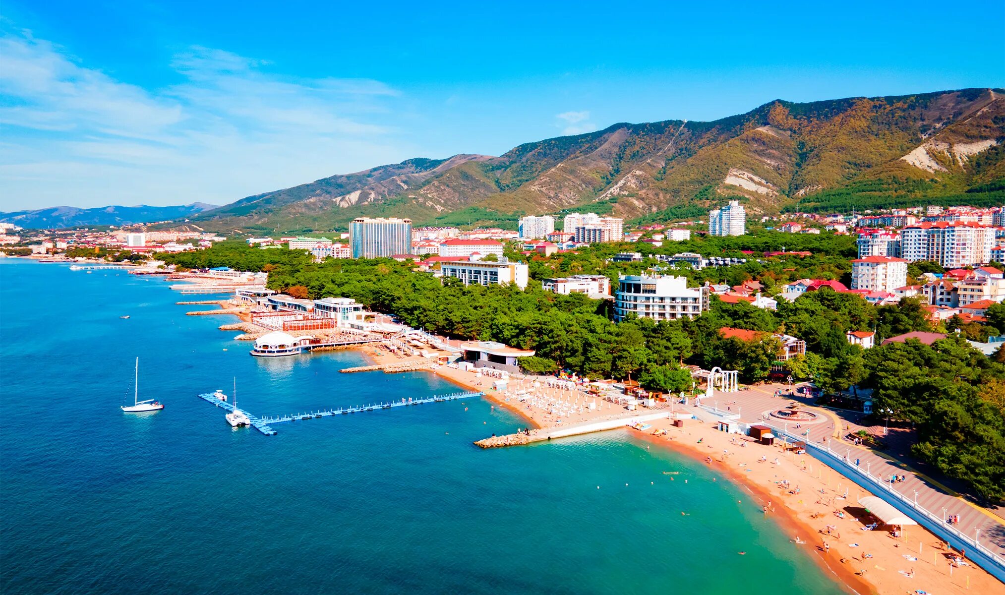 Краснодарский край сейчас фото Отдых в Геленджике для жаждущих солнца: пляжи, развлечения и отели