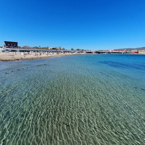 Краснодарский край тонкий мыс фото пляж Фото: Тонкий мыс, пляж, Краснодарский край, Геленджик - Яндекс Карты