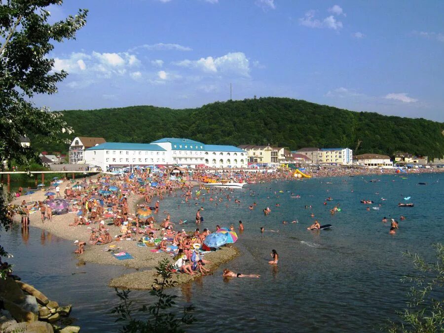 Краснодарский край туапсинский район поселок новомихайловский фото Отзыв об отдыхе в Новомихайловском - XATV