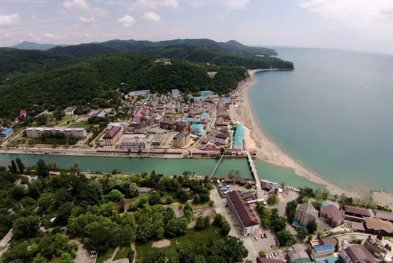 Краснодарский край туапсинский район поселок новомихайловский фото Новомихайловский - Путеводитель для Туристов
