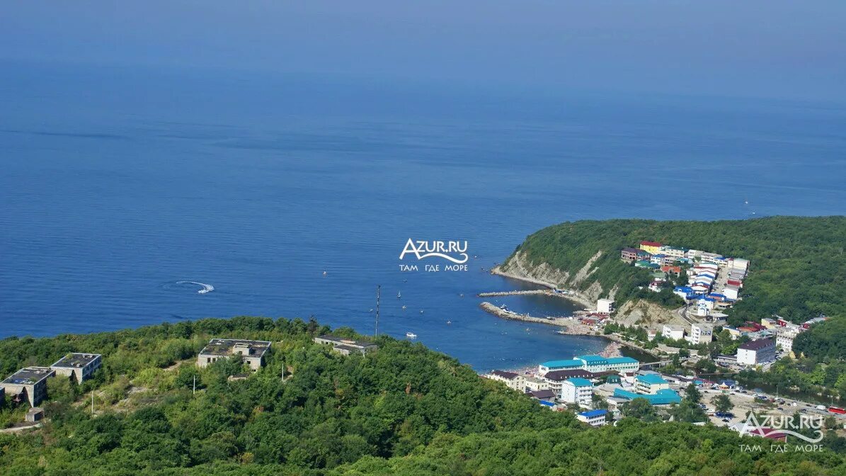 Краснодарский край туапсинский район поселок новомихайловский фото Фотогалерея Виды Новомихайловки в Новомихайловский Фото на сайте Azur.ru