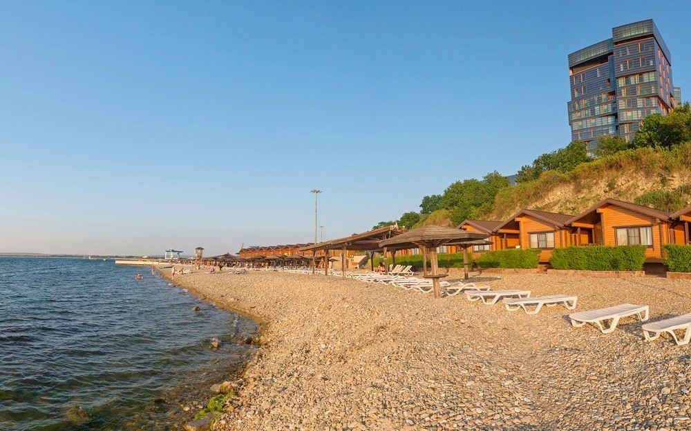 Краснодарский край золотой берег фото Пляж-отель "Золотая Бухта" 4* Анапа - Фотографии ⭐ Официальный сайт курорта Забо