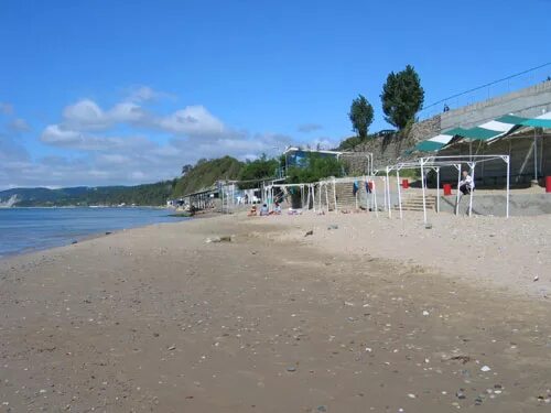 Краснодарский край золотой берег фото Золотой Берег. Морские пляжи курорта Новомихайловский. Фото пляжей. Карта курорт
