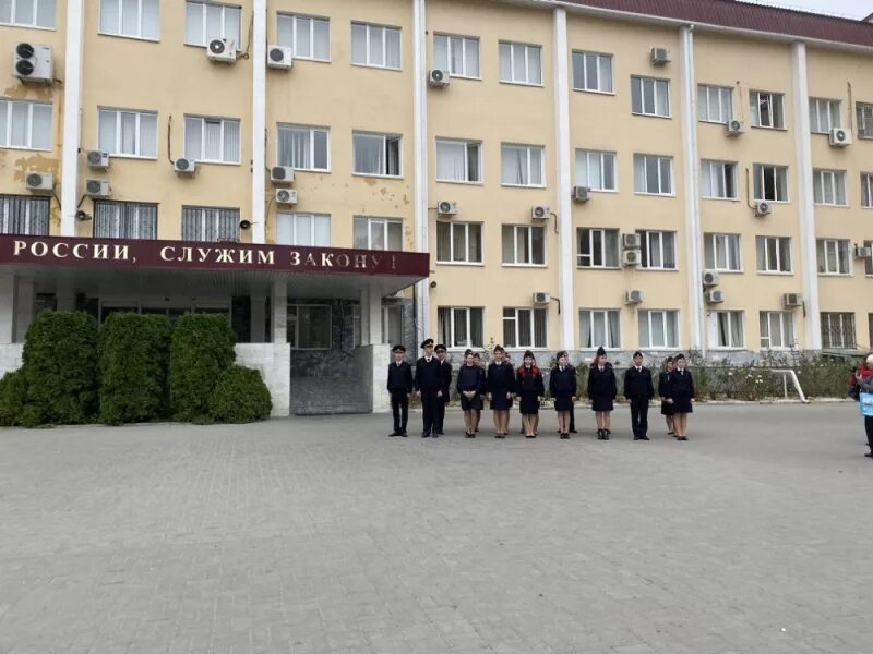 Краснодарский университет мвд фото Кадеты познакомились со студенческой жизнью Краснодарского университета МВД Росс