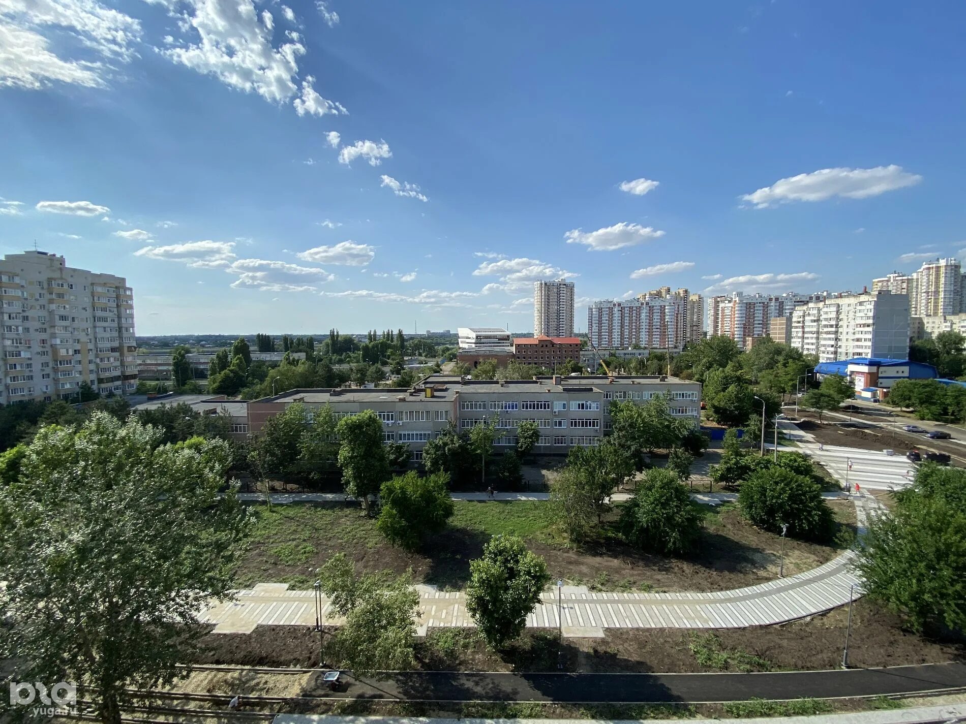 Краснодог ул куйбышева 2 школьный микрорайон фото В Краснодаре на Школьном бульваре высадят более 2 тыс. деревьев и кустарников