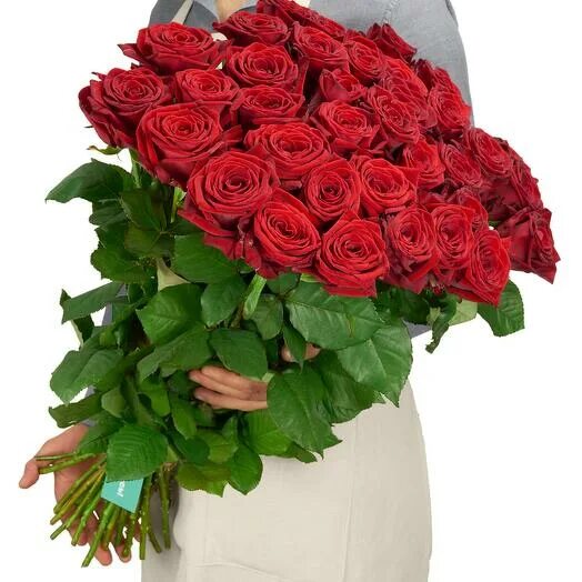Красное 35 фото Розы Red Naomi, Flowers & Gifts Sochi, buy at a price of 6280 RUB, Mono Bouquets