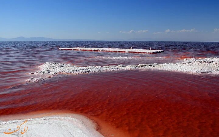 Красное море красная вода фото The reason for the redness of Lake Urmu * Aznews TV