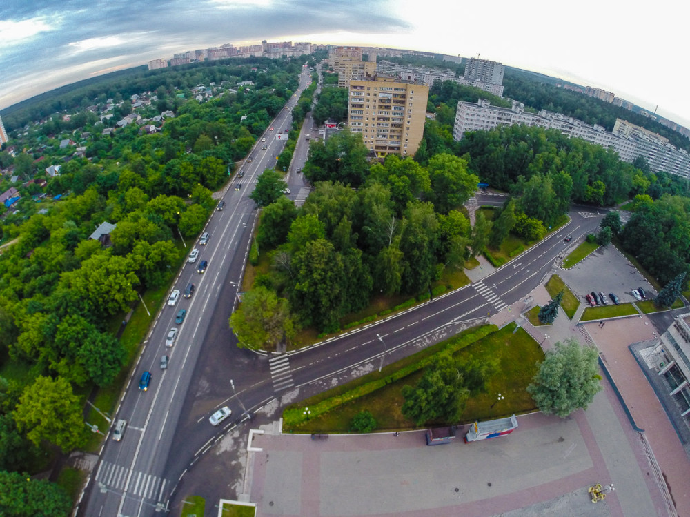 Красногорск фото улиц Красногорск с высоты птичьего полета - Экстремальный блогер № 1 - LiveJournal
