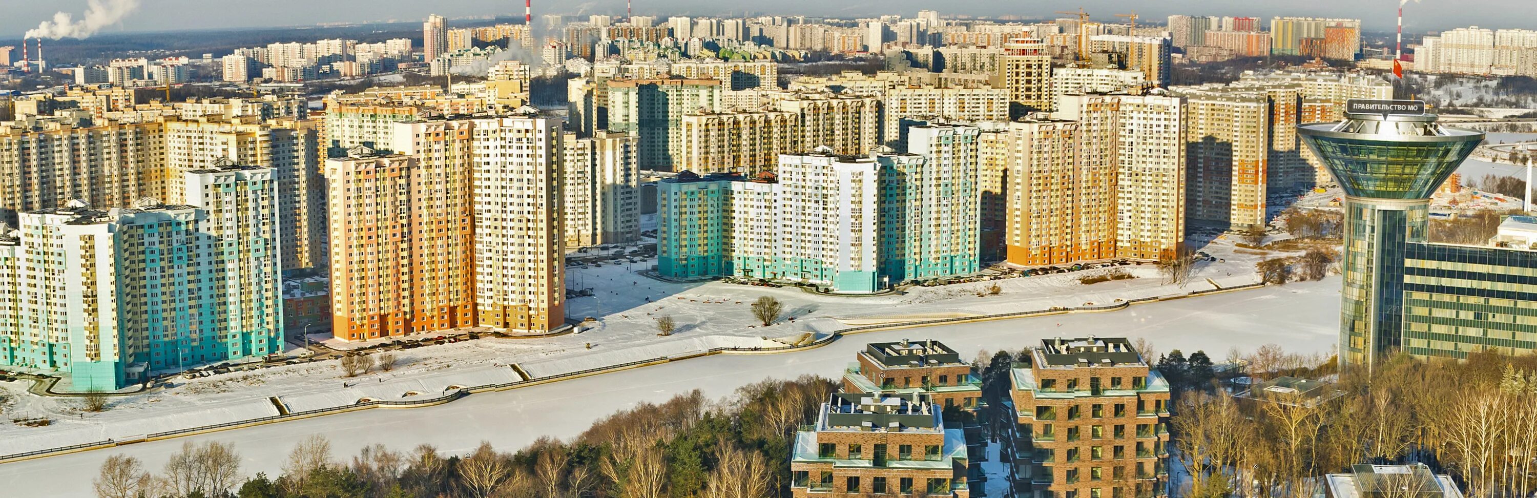 Красногорск московская фото города Главная площадь - Красногорск сквер/аллея/бульвар