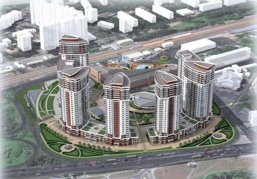 Красногорск сити фото ЖК "Красногорск Сити" Московская обл, Красногорский р-н, Красногорск г, Железнод