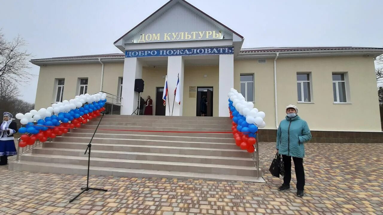 Красногвардейское крым фото В селе Ровное открыли обновленный Дом культуры