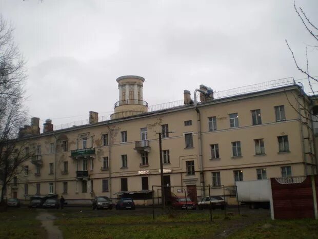 Красносел нагорная ул 45 красное село фото Жилой дом, Санкт-Петербург, Сталинский неоклассицизм, Красное Село Нагорная ул.,